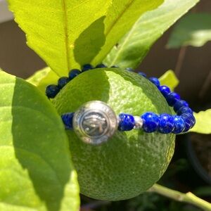 Lapis Lazuli Horus Eye Bracelet